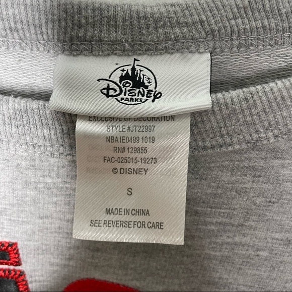 Walt Disney World Disney Parks Mickey Mouse Patched Pullover - Picture 4 of 8